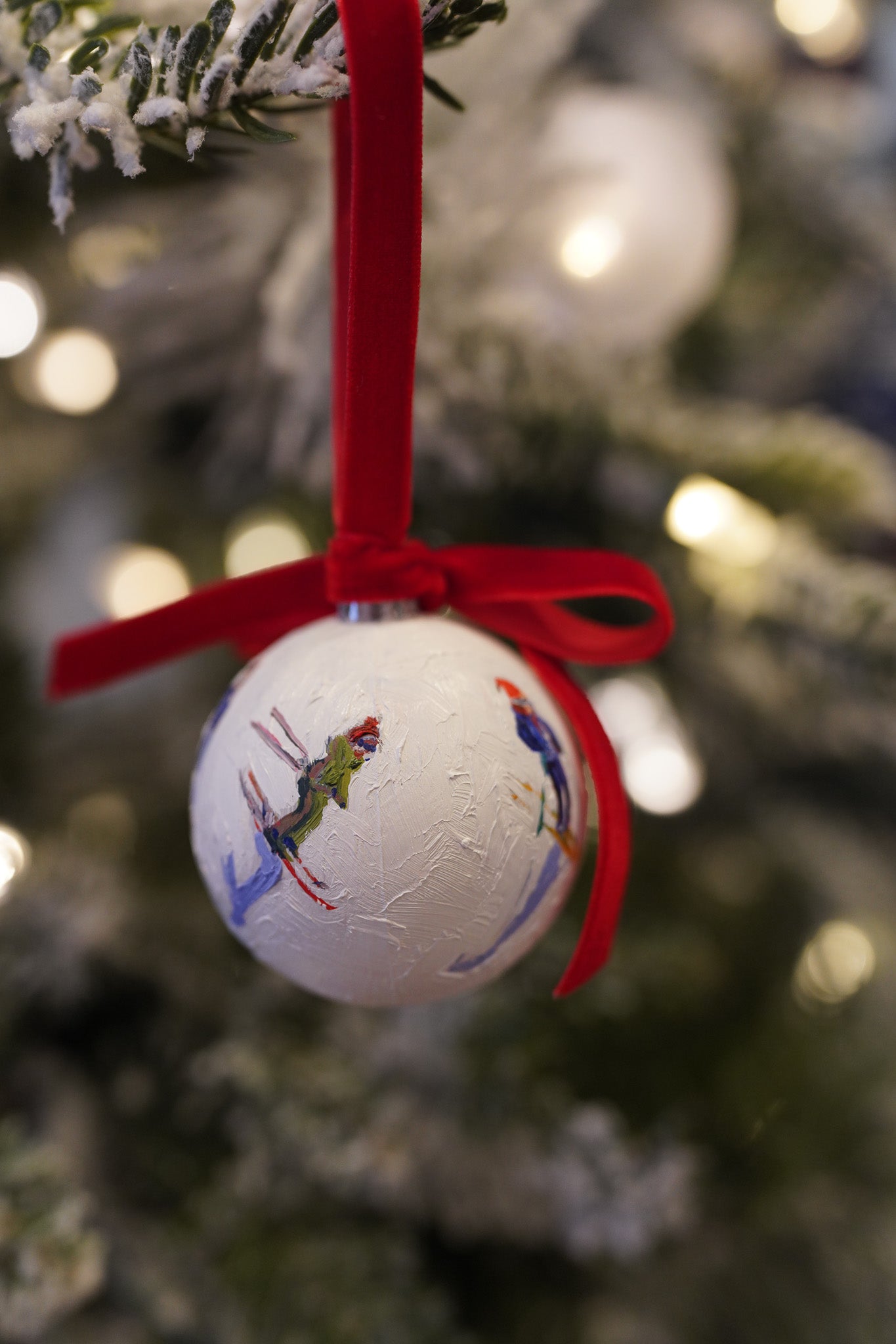 Oil Paint Ornament 6